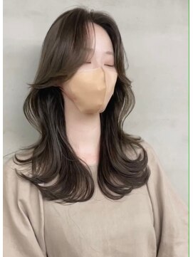 エース (ACE) ACE横浜　透明感カラー×くびれ巻き