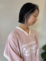 イル(ill)&nbsp;フェイスフレーミング 前髪無し ボブ ホワイト 大須