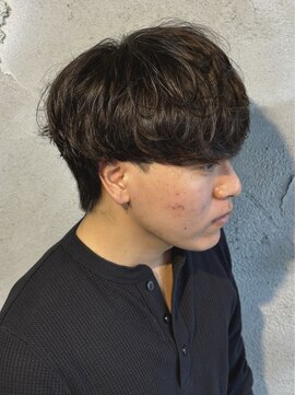 ニアウ 高崎店(Niau) メンズシャドウパーママッシュ群馬高崎眉毛韓国ウルフ刈り上げ