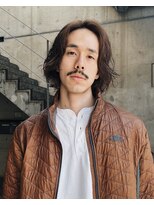 =メンズボブパーマ/メンズボブ/フェザーパーマ／MEN’S HAIR