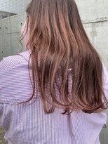 ジーナ 池袋(Zina)&nbsp;艶々ピンクブラウン　(池袋東口/髪質改善)