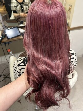 ココルアナ(coco luana) ブリーチ、ハイトーン、ケアブリーチ、韓国、前髪カット