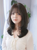 クム(kumu) 【kumu】韓国風/レイヤーカット/透明感/ロング/艶感/グレージュ