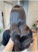 髪質改善＊ロングレイヤーグレーベージュ＊美髪【Zina船橋】