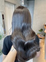 ジーナ 船橋(Zina)&nbsp;髪質改善＊ロングレイヤーグレーベージュ＊美髪【Zina船橋】