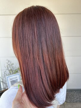 リミックスヘア(REMIX HAIR) レッドカラー☆