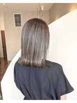 プレ 久留米店(Ple)&nbsp;切りっぱなし×ハイライトカラー