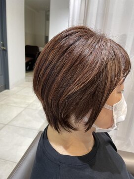 ウルバイサナンド(ULu by Sanando) ショート/ショートボブ/ハイライト/白髪ぼかし