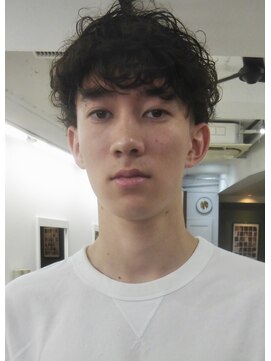 ガレージ バイ グリーン 原宿 表参道(Garage by green) 【HYUGA】カーリーマッシュ