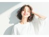 [透明感が得意なスタイリスト手掛ける]ケアカラー似合わせカット￥8500→7900