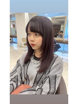 アッシュ 下北沢店(Ash) 顔まわりレイヤースタイル