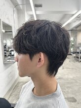 プレイ(PLAY)&nbsp;マッシュ刈り上げなしツーブロック×シャドウパーマ