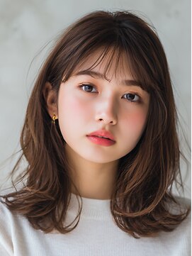 レイヤーミディ × シフォンブラウン