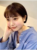 ぷつっと可愛いタッセルボブ/ミニボブ/横浜/鶴見/川崎