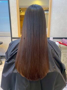 アトリア ヴィラ 横浜(Atria Villa) 【酸性ストレート×髪質改善バイカルテトリートメント】