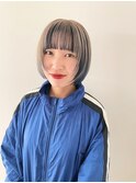 イメチェン/クールショート/デザインカラー/前髪/渋谷駅