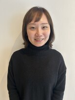 フォークロア 本店(Folk Lore) 柔らかオリーブ切りっぱなしボブ