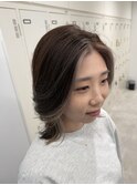 フェイスフレーミングカラー