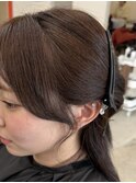 ワンホンレイヤー/ミルクティーブロンド/ダークブルー/木更津