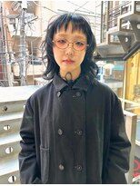 クラン エン バイ ヘッドライト 二子玉川店(clan en. by HEADLIGHT) ウルフへア/ウルフカット/オン眉/二子玉川