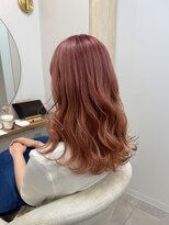 シアアルン 新小岩店(SHEER alun)&nbsp;ブリーチ1回コーラルピンク