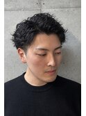 ショートアップバングツーブロック