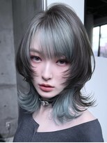 ケシキ 表参道 原宿(kesiki.)&nbsp;20代30代40代ウルフカット顔周りカットハッシュカット