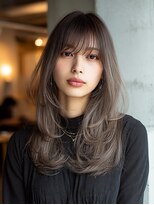 ダル 渋谷/表参道(DAL.)&nbsp;レイヤーカット/ハッシュカット/ダークアッシュ/ブラウン