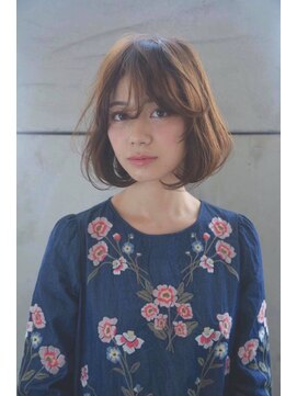 スタジオ エット(studio ett) 【studio ett】アンニュイワンカールボブ