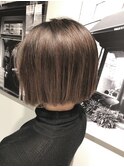 大人モードパッツンボブ