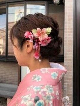 隠れ家美容室 雅 ヘアセット