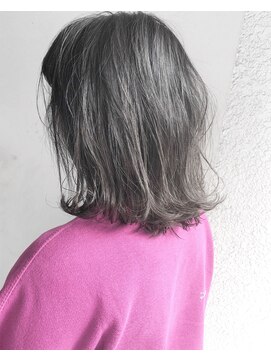 ヘアーアンドアトリエ マール(Hair&Atelier Marl) 【Marl】グレージュカラーの無造作ボブ♪