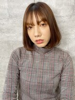 ブリス(VLISS)&nbsp;内巻きナチュラルボブ＿シースルーバング