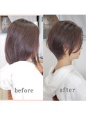 【Hair Make I`ll 奈良】　ビフォーアフター