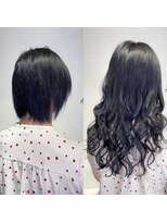 アンク クロス 池袋北口店(ANKHCROSS) 《アンククロスYUKI》ブルーブラックロアシールエクステ80枚