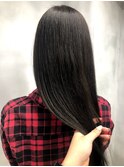 【liko三軒茶屋莉子】ブリーチ毛からの黒染めじゃない黒髪カラー