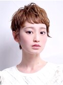 ベビーバングショート