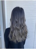シルバーグレーグラデーション