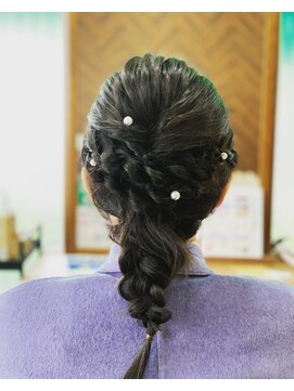 ヘアーデザイン ピニック(hair design P2C) パーティーアップ