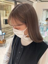 サラジュ 梅田店(SARAJU)&nbsp;saraju ニシカワ　透明感グレージュ