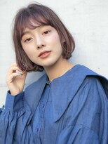 ラミ(L'ami)&nbsp;小顔アンニュイbob ☆ ショコラブラウンcolour