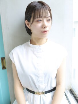 バース(BIRTH) 天神【BIRTH】大人可愛い×耳掛けボブ×ペールベージュ