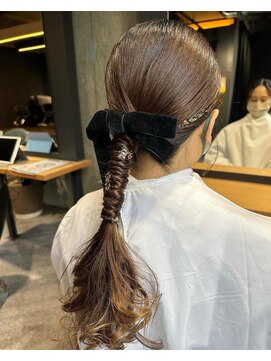 RC 編下ろし×アレンジヘアー