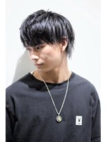 ノイセル 西本町(Noisyle)&nbsp;マッシュウルフショートレイヤーモテる束感カット韓国マッシュ