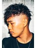 【津田指名限定】フェードカット＋濡れパン＋シェービング眉カット