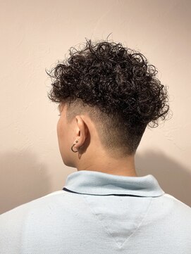 レンゲン(LENGEN) 束感刈り上げビジネス七三ツーブロックアップバング１１０１