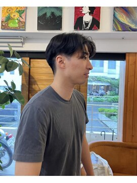 ツネ ヘアアンドヘッドスパ(TsuNE hair&head spa) 刈り上げセンターパート