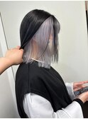 シルバーインナーカラー/デザインカラー