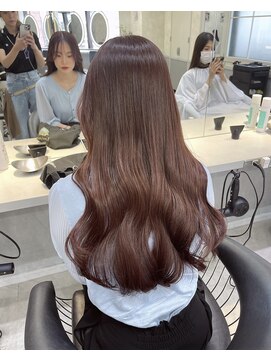 ロンドアヴァントゥス 池袋(Lond aventus) 韓国レイヤー/韓国風/ボブ/髪質改善/黒髪/ブリーチなし〔池袋〕