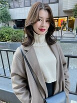 LIBERTE くびれ巻き×オリーブブラウン